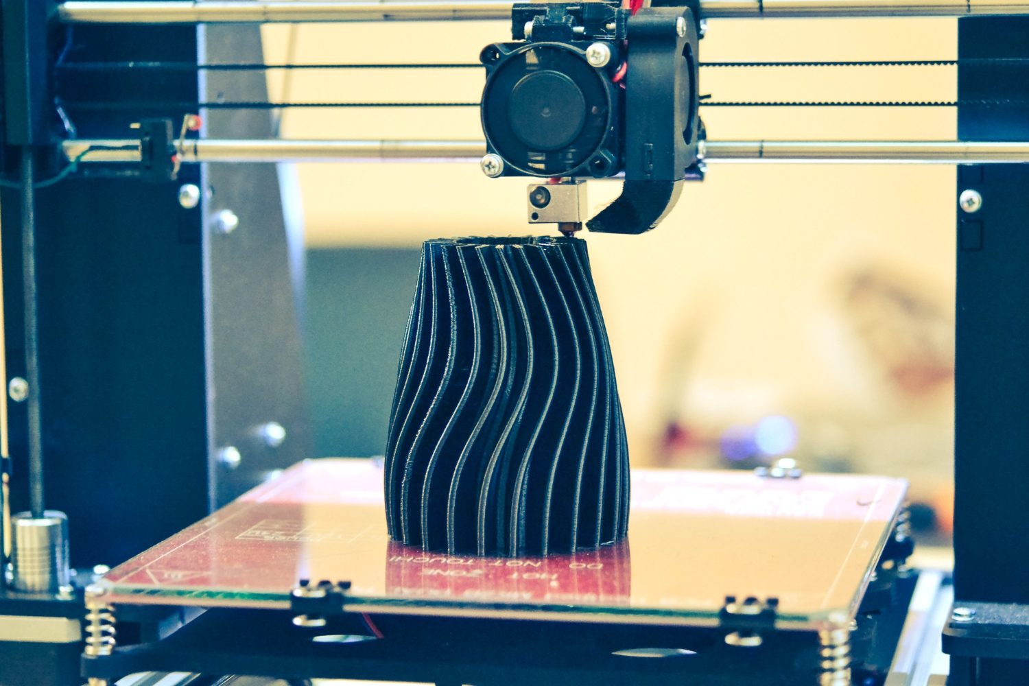 3D nyomtató működés közben